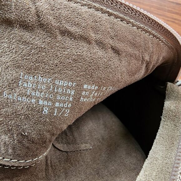 New Seychelles Tan Grand Finale Leather Ankle Boot 8.5 - Picture 10 of 11